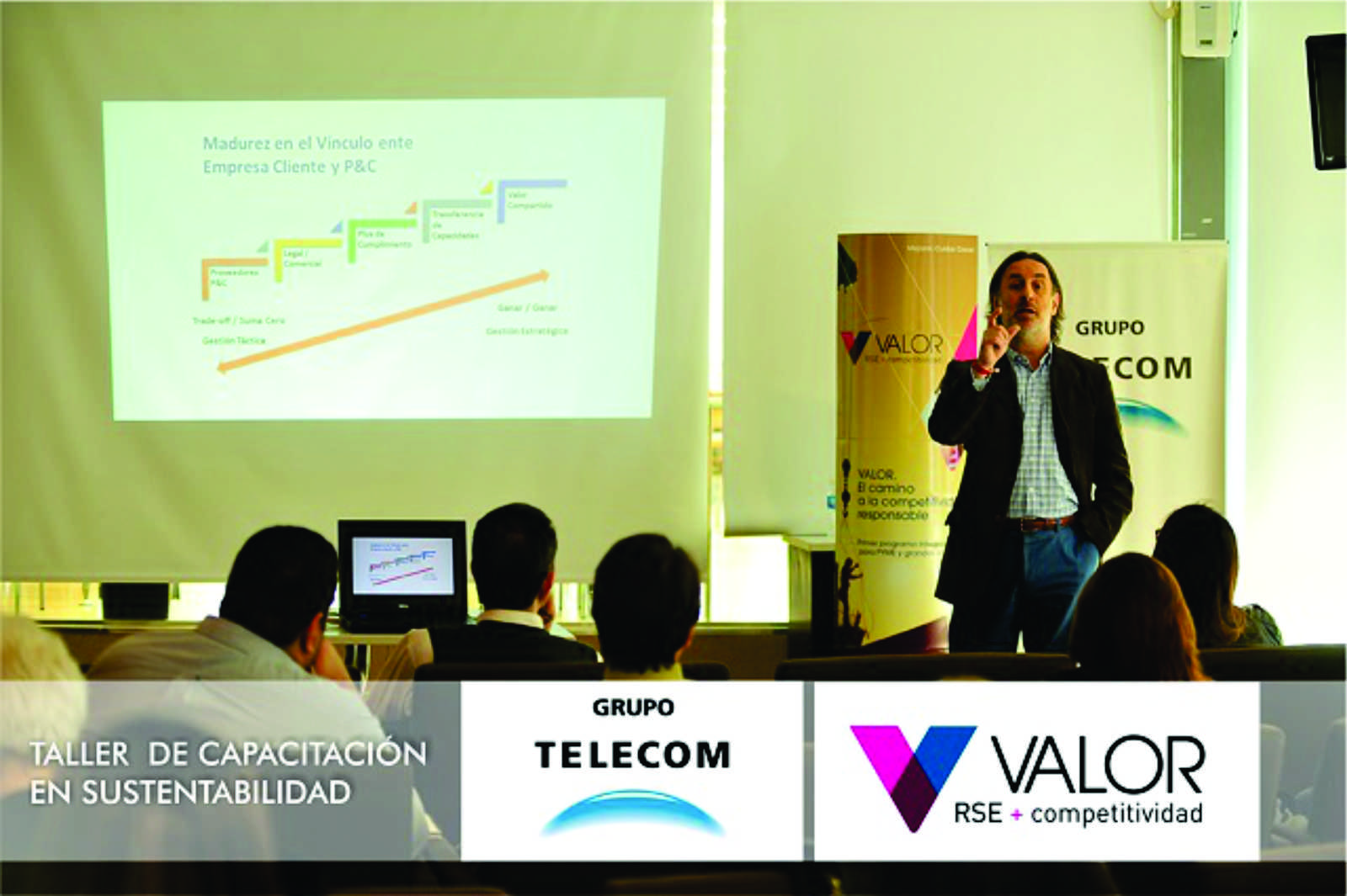 Grupo Telecom fortalece su estructura de proveedores  junto a Valor, RSE + Competitividad, de la AMIA