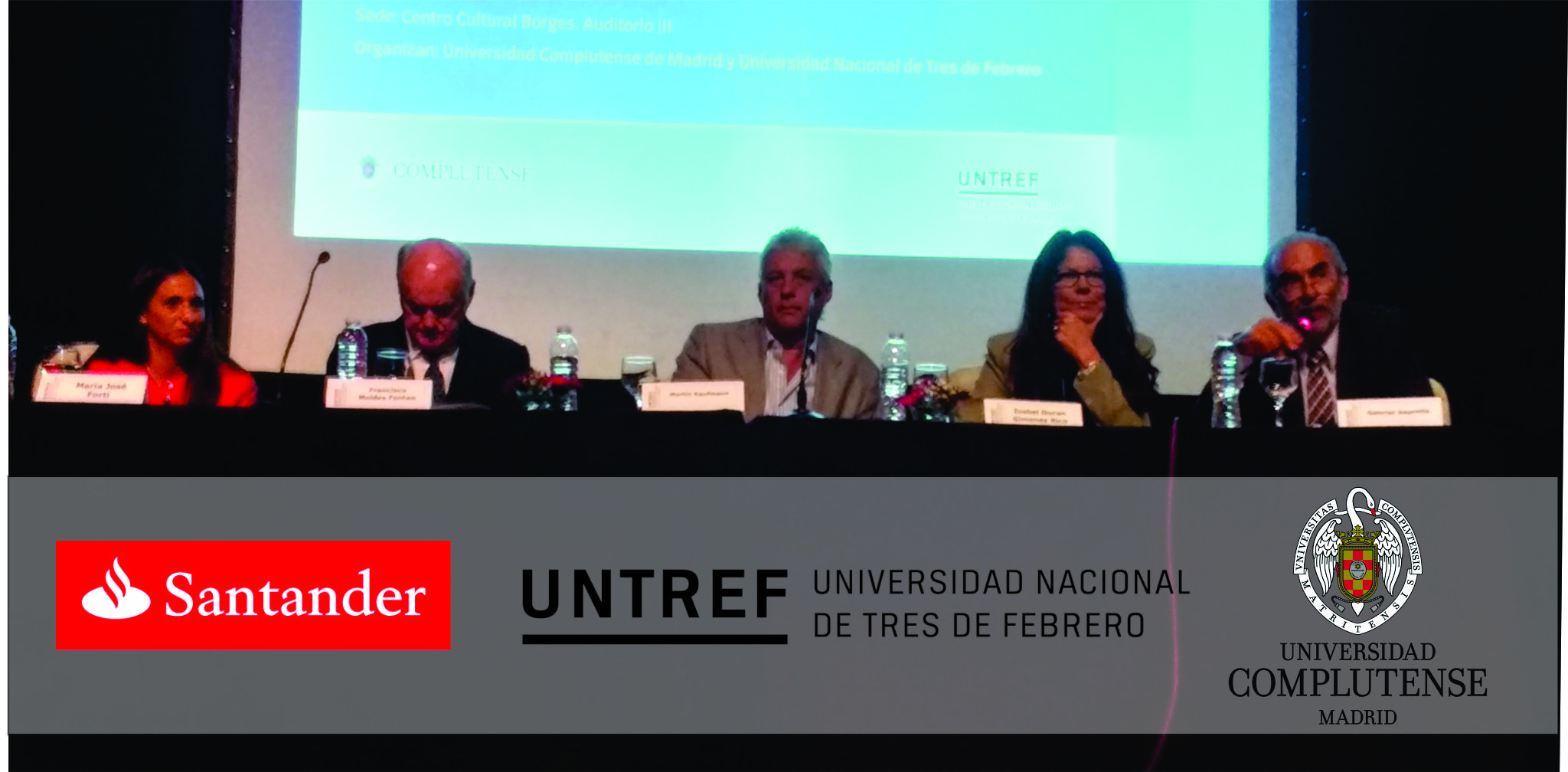 La Universidad Complutense de Madrid (UCM)  y la Universidad Nacional de Tres de Febrero (UNTREF) juntas en un trabajo de cooperación académica internacional