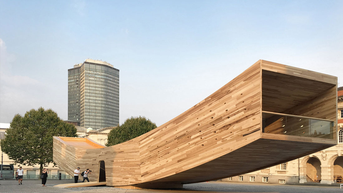 Los nuevos edificios públicos franceses deben estar hechos al 50% de madera