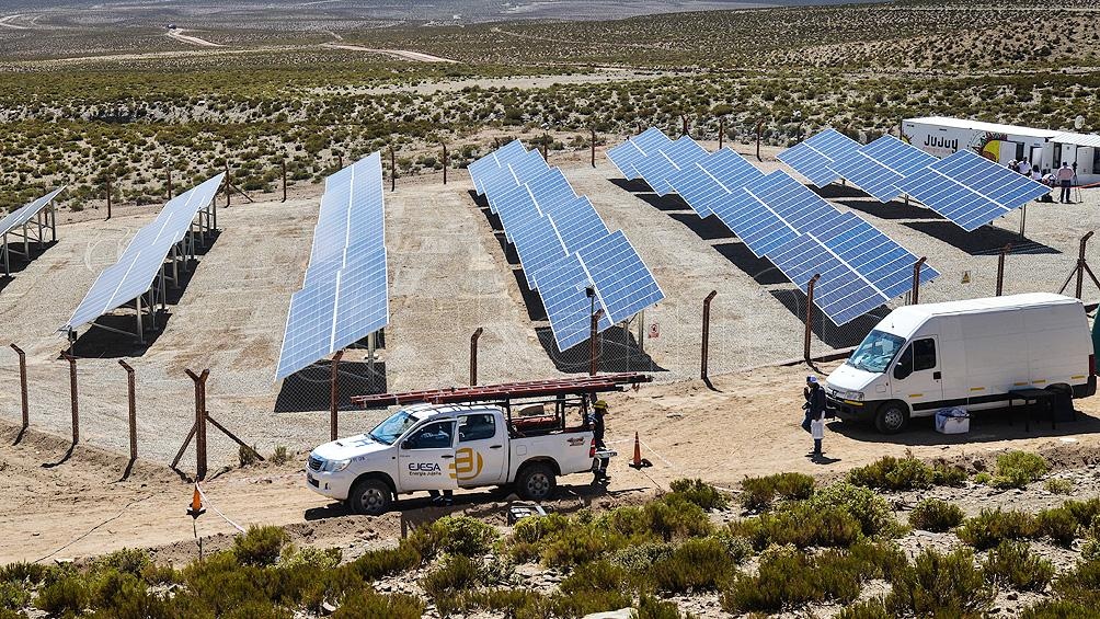 Energía renovable: Un parque solar en Jujuy empieza a generar