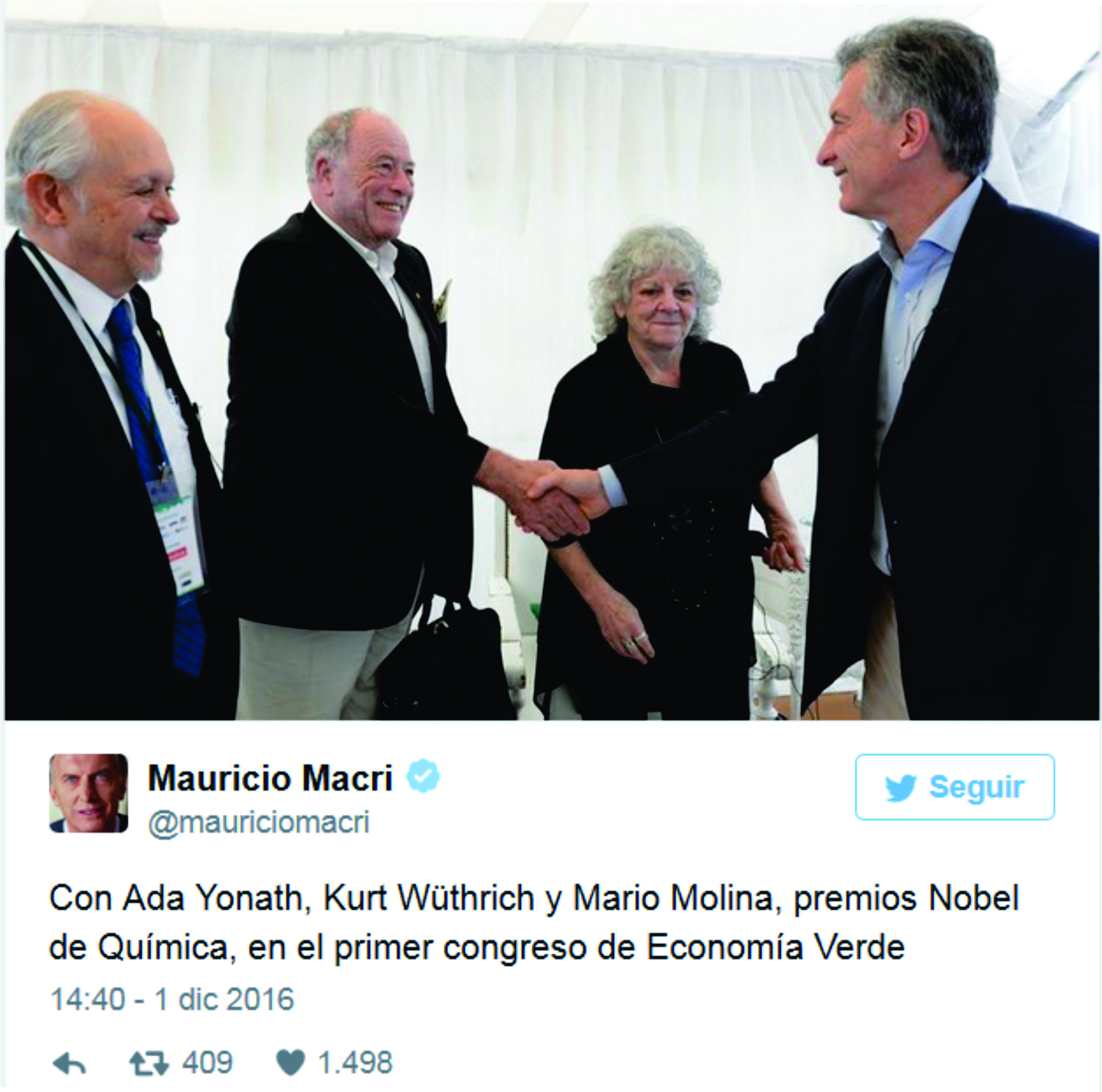 MACRI CONGRESO VERDE