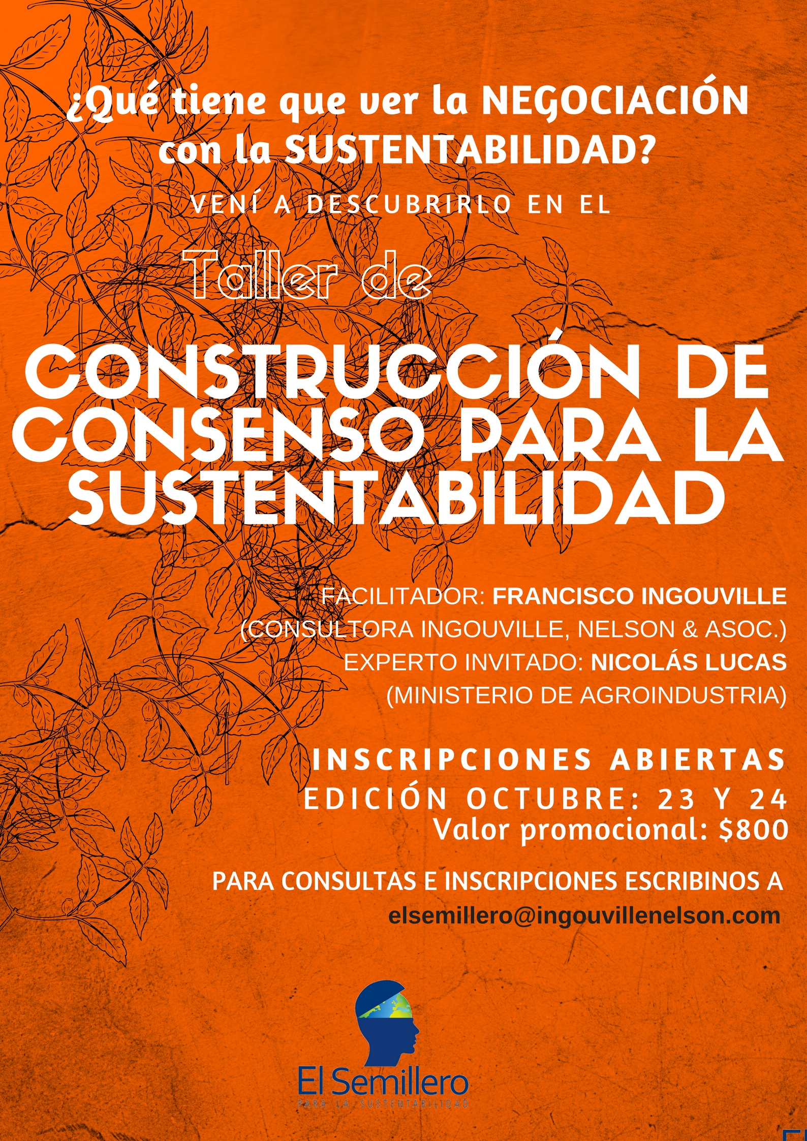 Taller  “Construcción de Consenso para la Sustentabilidad”